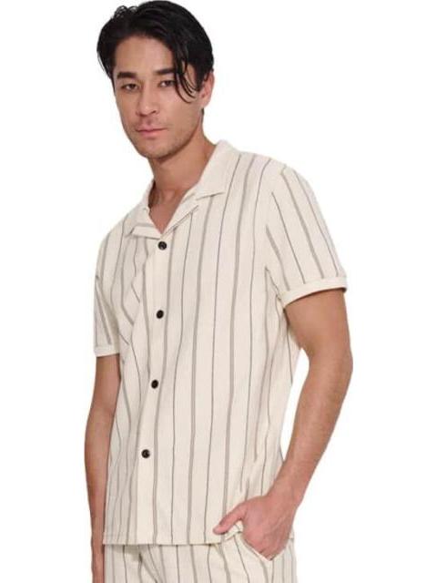 CAMISAS CONJUNTOS BEIGE NEXT CO