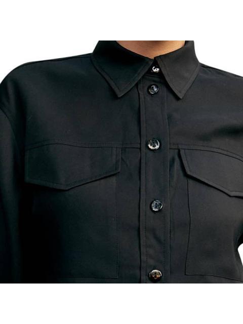 CAMISOLA LARGA LISA NEGRO HOLLY LAND