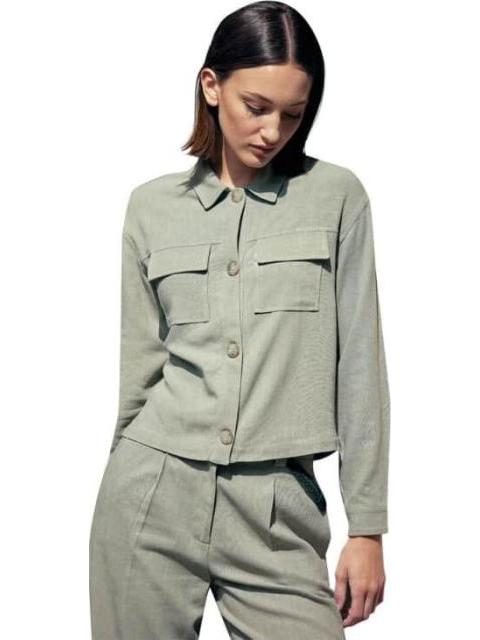 CAMISOLA LISA VERDE OLIVO HOLLY LAND