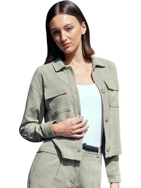CAMISOLA LISA VERDE OLIVO HOLLY LAND
