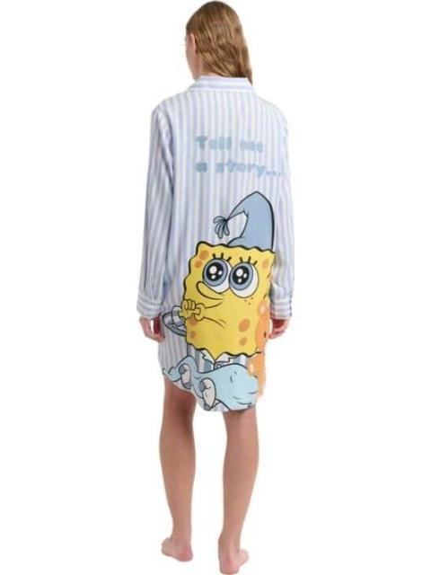 CAMISON DAMA DAMA BLANCO BOB ESPONJA
