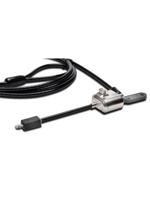 CANDADO CON LLAVE PORTATIL KENSINGTON K67890WW MINISAVER 1.8 METROS NEGRO