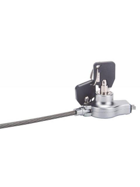 MANHATTAN CANDADO DE LLAVE PARA LAPTOP 440295 2 METROS NEGRO