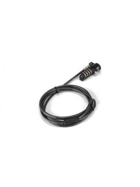 TARGUS CANDADO DE COMBINACION PARA LAPTOP ASP61LA 1.5 METROS NEGRO