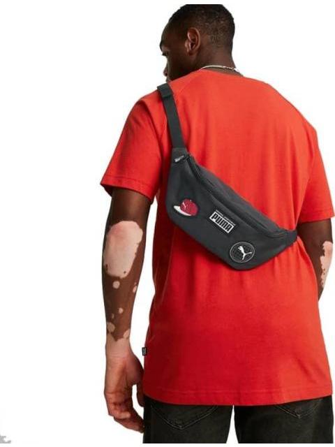CANGURERA PUMA PATCH WAIST BAG NEGRO