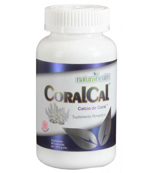 CAPS. CORAL CAL C 60. CALCIO DE CORAL OLAS