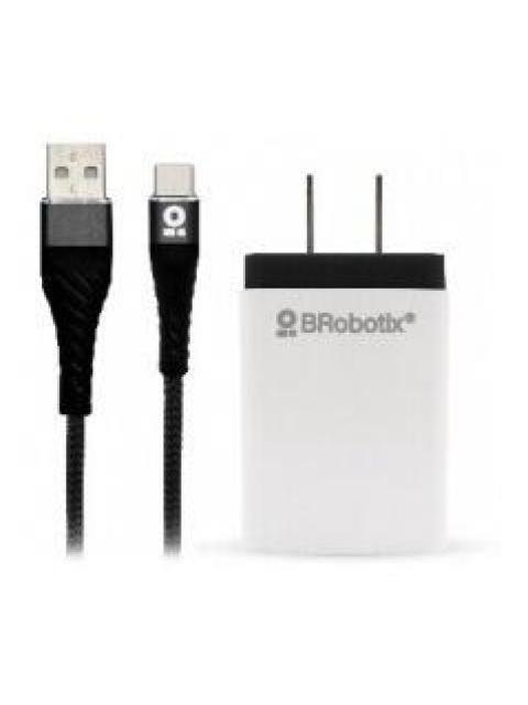CARGADOR BROBOTIX USB C CABLE TIPO C CARGA RAPIDA 963325 -