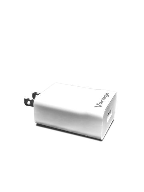 CARGADOR DE PARED VORAGO 5V USB BLANCO