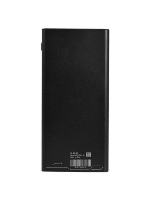 CARGADOR PORTATIL PERFECT CHOICE POWER BANK PC-241003 10.000MAH NEGRO