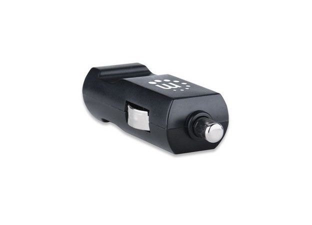 MANHATTAN CARGADOR USB POPCHARGE PARA AUTOMOVIL USB 2.0 NEGRO