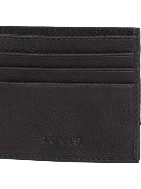 CARTERA CORTE SINTETICO NEGRO LEVIS STRAUSS