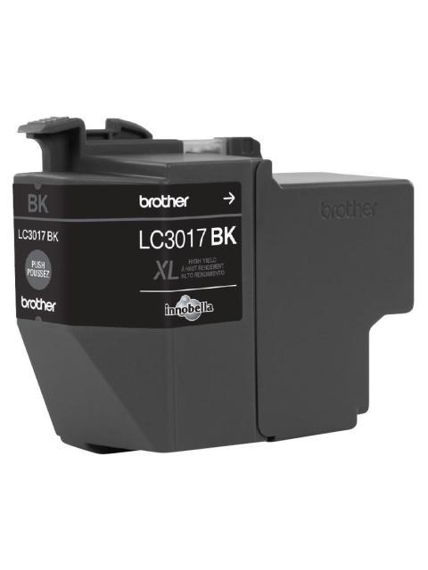 CARTUCHO BROTHER DE ALTO RENDIMIENTO LC-3017BK NEGRO 550 PAGINAS