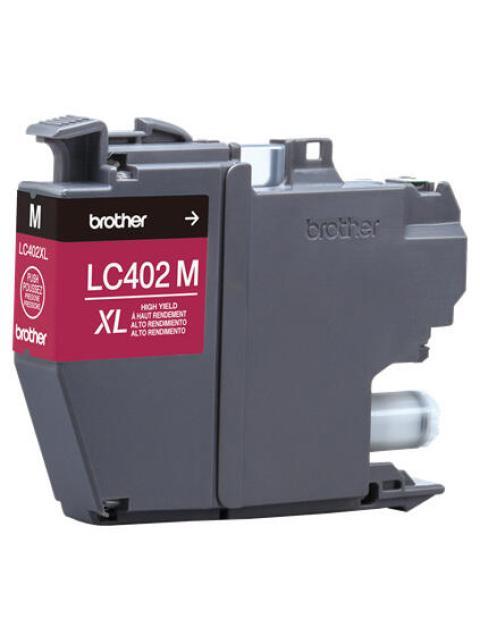 CARTUCHO BROTHER LC402XLMS ALTO RENDIMIENTO MAGENTA 1500 PAGINAS