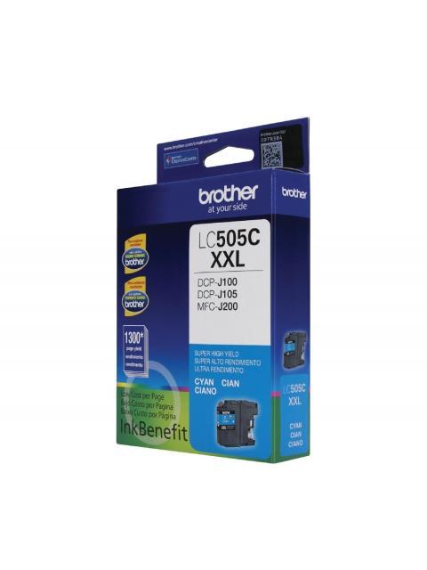CARTUCHO BROTHER LC-505C CIAN 1300 PAGINAS