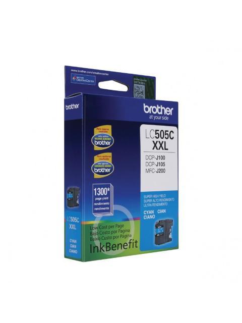 CARTUCHO BROTHER LC-505C CIAN 1300 PAGINAS