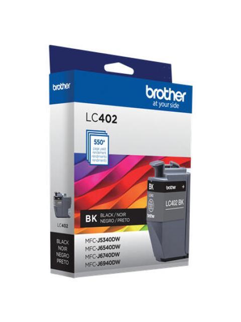 CARTUCHO DE TINTA BROTHER LC402BK NEGRO