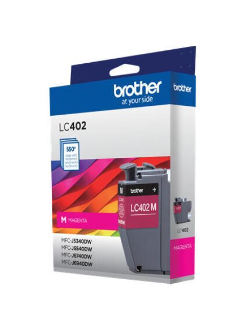CARTUCHO DE TINTA BROTHER LC402M MAGENTA