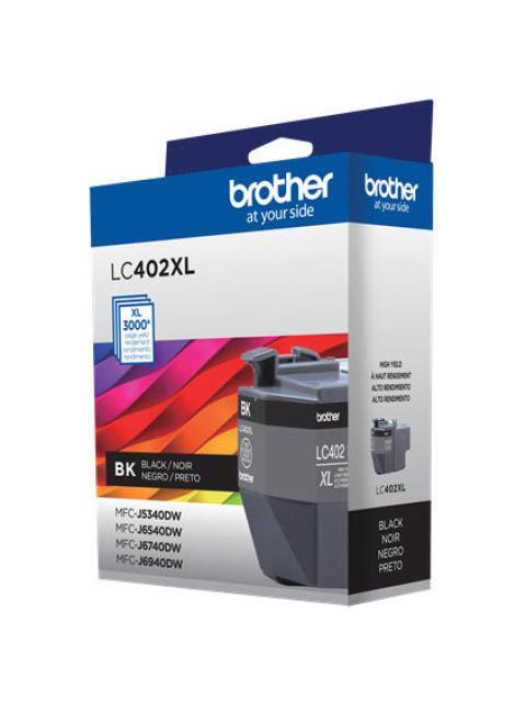 CARTUCHO DE TINTA BROTHER LC402XLBK NEGRO
