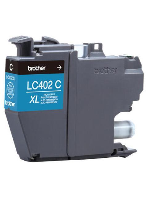 CARTUCHO DE TINTA BROTHER LC402XLC CYAN