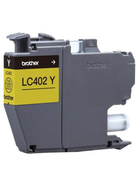 CARTUCHO DE TINTA BROTHER LC402Y AMARILLO