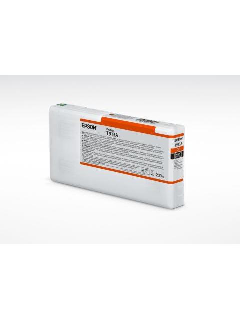 CARTUCHO EPSON ULTRACHROME HD T913 NARANJA 200ML