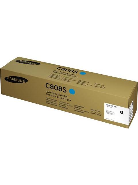 CARTUCHO TONER SAMSUNG CLT-C808S CIAN 20K PAGS