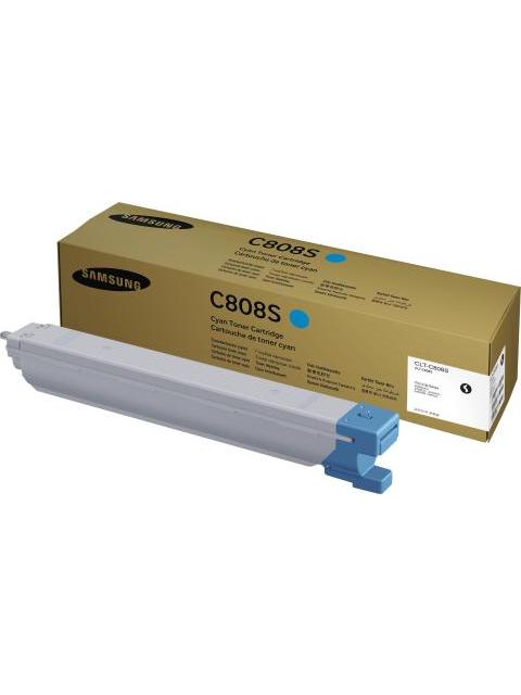 CARTUCHO TONER SAMSUNG CLT-C808S CIAN 20K PAGS