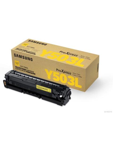 CARTUCHO TONER SAMSUNG CLT-Y503L AMARILLO ALTA CAPACIDAD