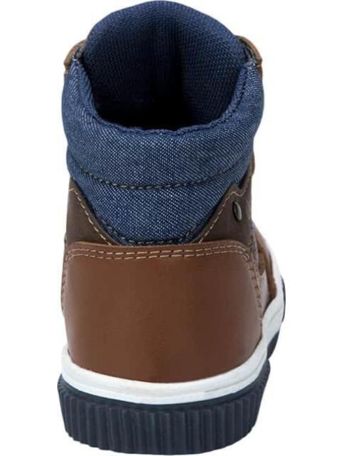 CASUAL BOTIN SUELA BICOLOR COGNAC BLASITO