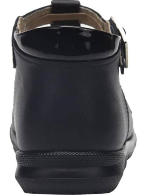 ZAPATO BOTIN ESCOLAR PIEL NEGRO DOGI