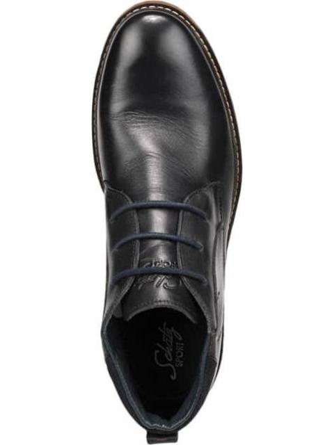 BOTIN CASUAL AGUJETA NEGRO SCHATZ SPORT