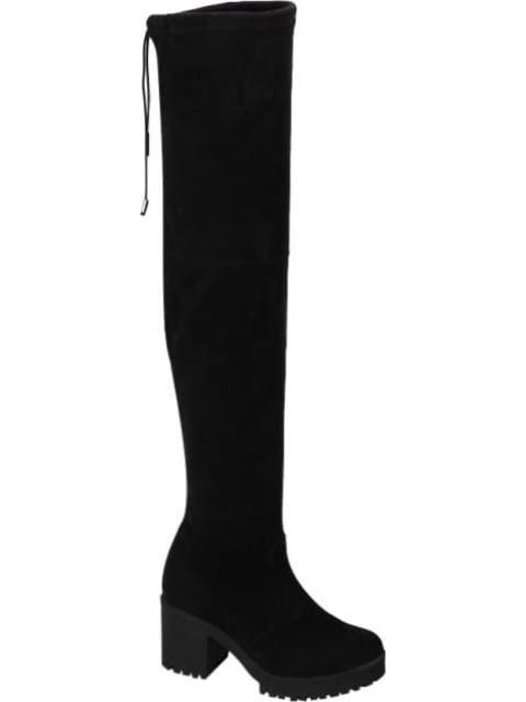 BOTA EXTRA LARGA ANTE STRETCH SUELA TRACK NEGRO