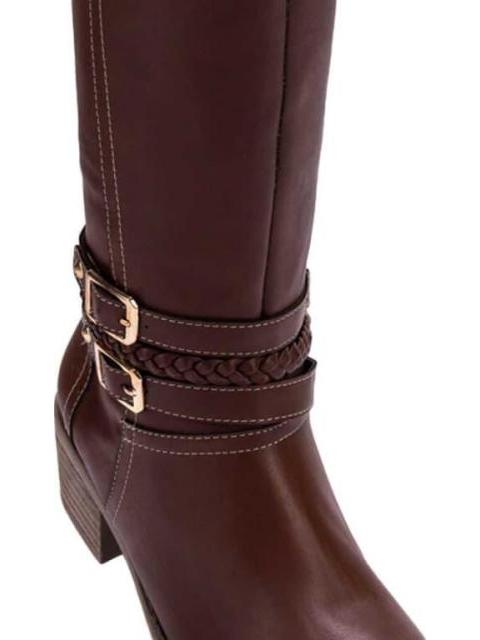 BOTA ALTA HEBILLAS COGNAC TROPICANA N