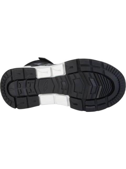 CASUAL BOTIN SUELA BICOLOR NEGRO YU YIN