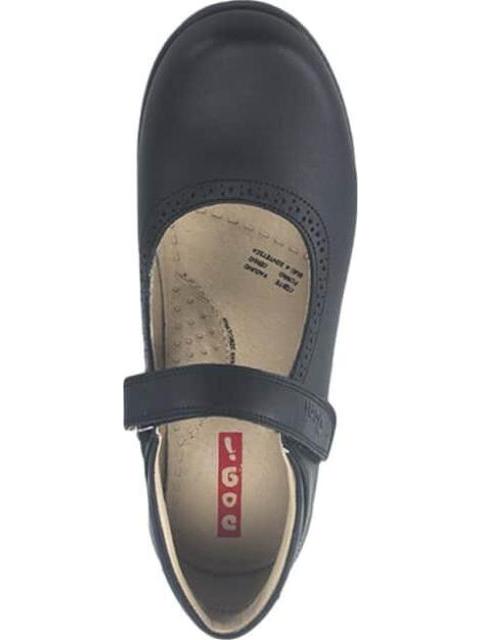 ZAPATO ESCOLAR DE PIEL NEGRO DOGI