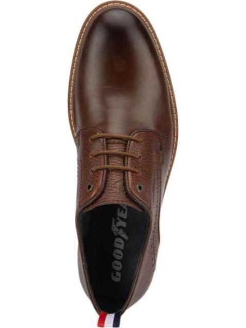 ZAPATO CASUAL DERBY COGNAC GOODYEAR