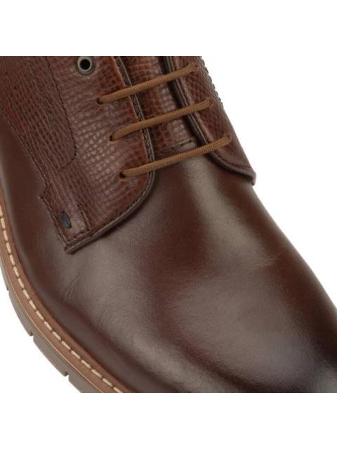 ZAPATO CASUAL DERBY COGNAC GOODYEAR