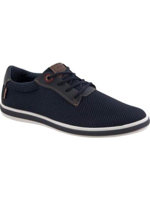 ZAPATO CASUAL DERBY AZUL LEVIS