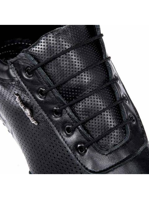 ZAPATO CASUAL AGUJETA NEGRO MICHEL DOMIT
