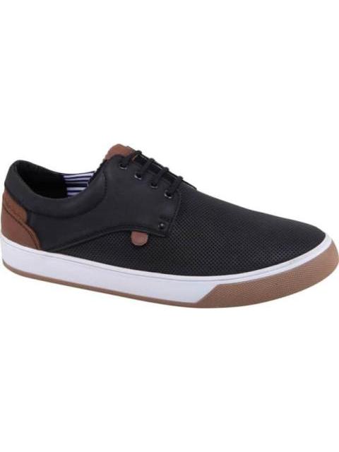 TENIS URBANO CASUAL AGUJETA NEGRO MIRAGE