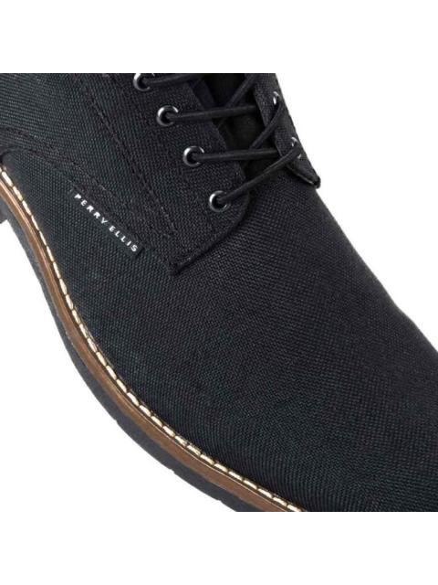 ZAPATO CASUAL DERBY NEGRO PERRY ELLIS