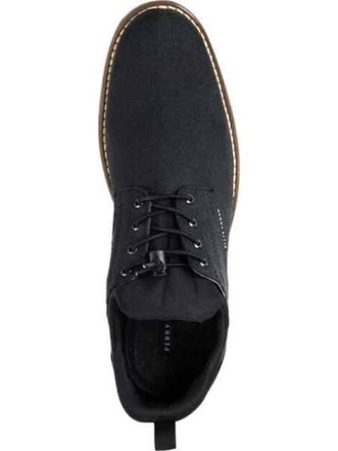 ZAPATO CASUAL DERBY NEGRO PERRY ELLIS