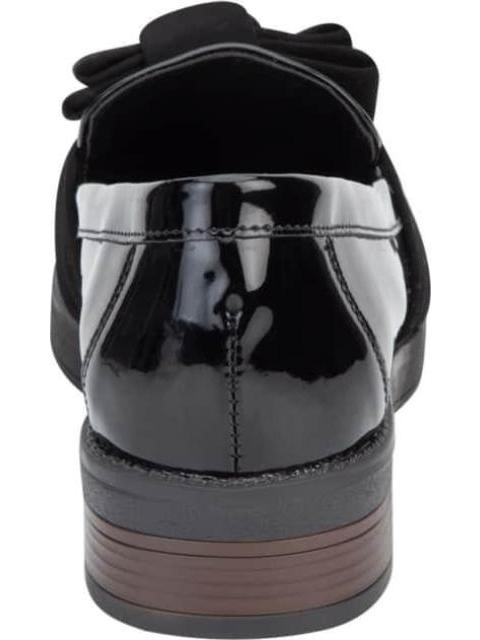 MOCASIN CHAROL MOÑO NEGRO VI LINE FASHION