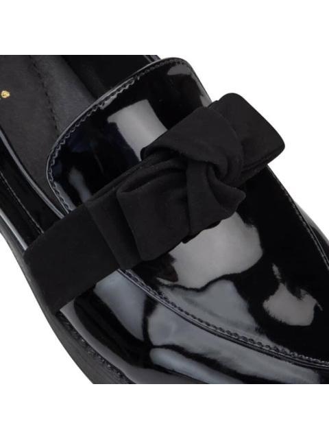 MOCASIN CHAROL MOÑO NEGRO VI LINE FASHION