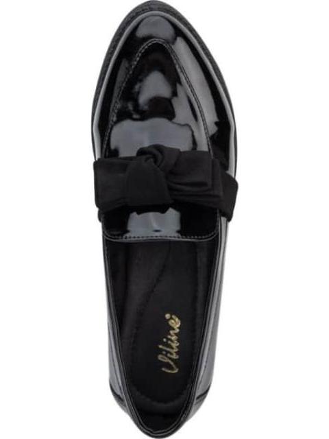 MOCASIN CHAROL MOÑO NEGRO VI LINE FASHION