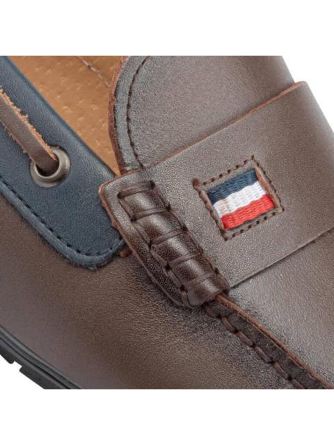 CASUAL MOCASIN MOCASIN ANTIFAZ COGNAC PERRY ELLIS
