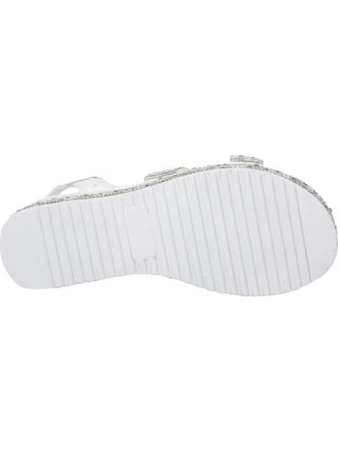 SANDALIA CON BRILLOS BLANCO VIVIS SHOES KIDS