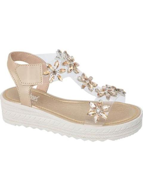 SANDALIA PEDRERIA ORO VIVIS SHOES KIDS