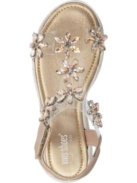 SANDALIA PEDRERIA ORO VIVIS SHOES KIDS