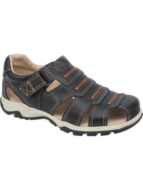 SANDALIA DE PIEL NEGRO SCHATZ KIDS
